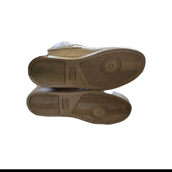 Womens Fila Vulc 13 MP Mid Plus Metallic Gold Sneaker Shoes 5CM00102-700 Size 6 - Picture 6 of 7